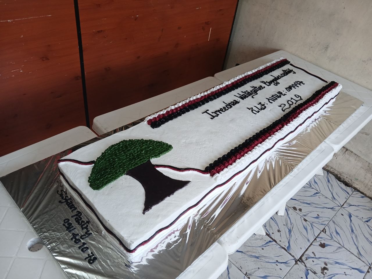 SISFAM celebration cake